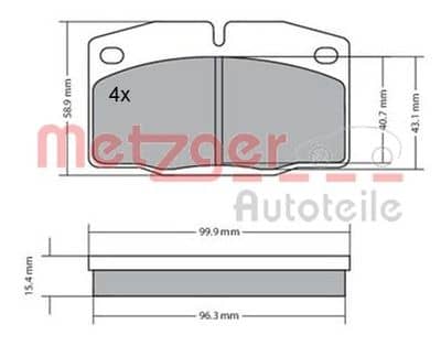 METZGER AUTOTEILE 1170234
