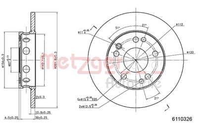 METZGER AUTOTEILE 6110326