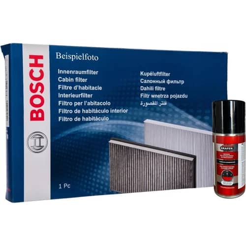 BOSCH Innenraumfilter + Klima Refresh für ALFA 145 146 155 GTV SPIDER TEMPRA