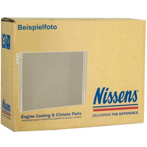 THERMOTEC KTT110738 Klimakondensator mit Trockner für NOTE 1.2 08.12- NISSAN