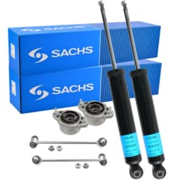 MONROE Stoßdämpfer + Koppelstange Rep-Satz Vorne Hinten für MAZDA 5 CR CW