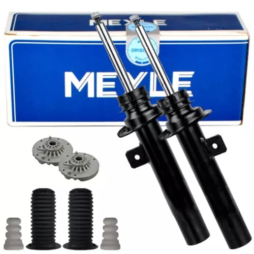 4x SACHS Stoßdämpfer + Service-Kit + Domlager Vorne Hinten für BMW 5er E61