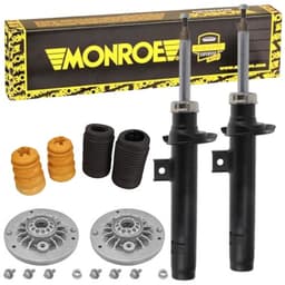 MONROE Stoßdämpfer Domlager Stabi Schrauben Satz Vorne für BMW X3 F25 X4 F26