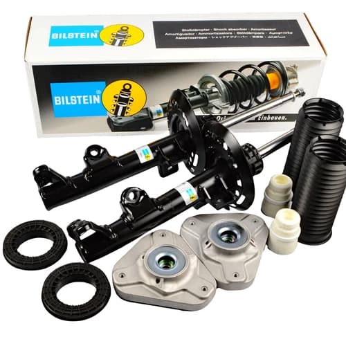 2x MONROE Stoßdämpfer + Domlager Service-Kit Hinten für BMW 5 F11 TOURING