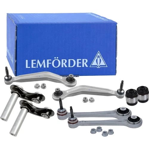 FEBI Querlenker Komplett Lagerung Schrauben Rep-Satz Hinten für BMW E60-E64