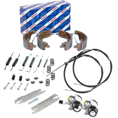 FEBI Bremsscheiben 300mm + Rep-Satz Hinten für MERCEDES W204 S204 C207 A207