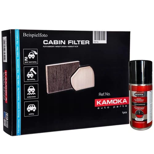 PURRO Innenraumfilter Silberionen Aktivkohle + Klima Refresh für M-B SPRINTER