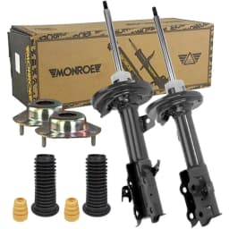 SACHS Stoßdämpfer + Service-Kit + Domlager Vorne Hinten für BMW Z4 E85