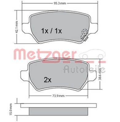 METZGER AUTOTEILE 1170004