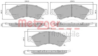 METZGER AUTOTEILE 1170946